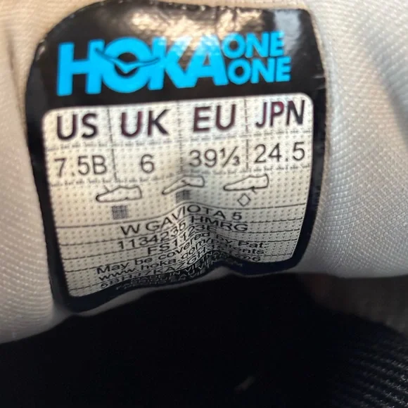 HOKA OneGaviota 5 Gray/Rose Gold Women’s 7.5B - Picture 9 of 9